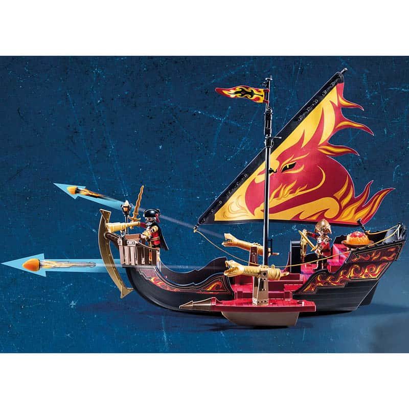 Playmobil Novelmore Burnham Raiders vuurschip (70641) - Afbeelding 3