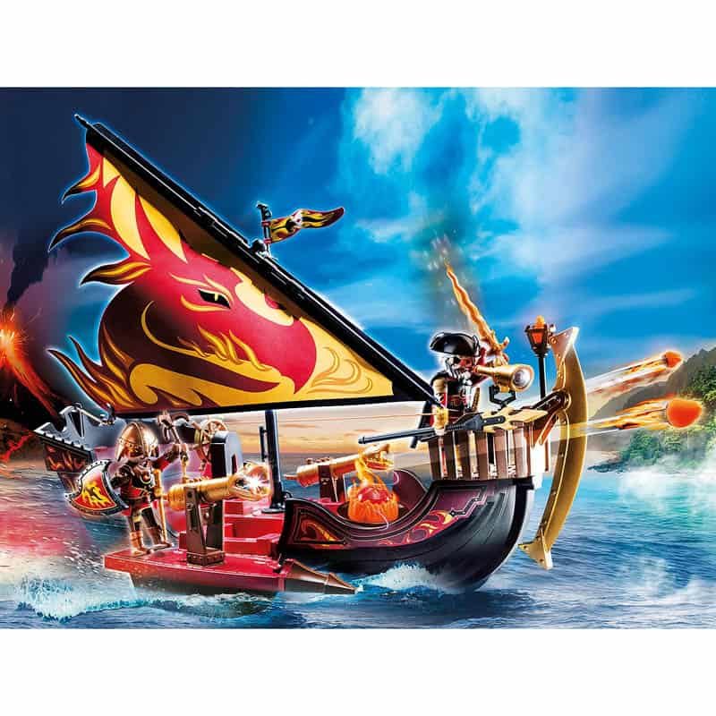 Playmobil Novelmore Burnham Raiders vuurschip (70641) - Afbeelding 2