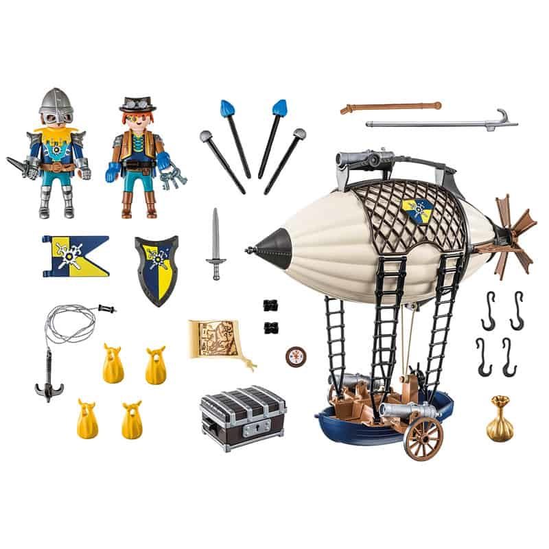 Playmobil Novelmore Dario's Zeppelin (70642) - Afbeelding 4