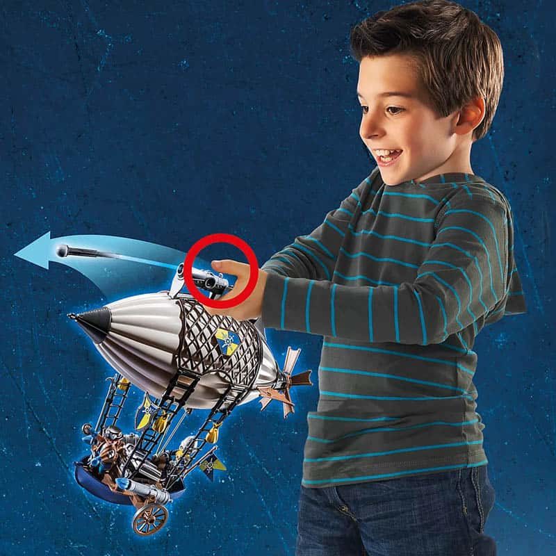 Playmobil Novelmore Dario's Zeppelin (70642) - Afbeelding 6