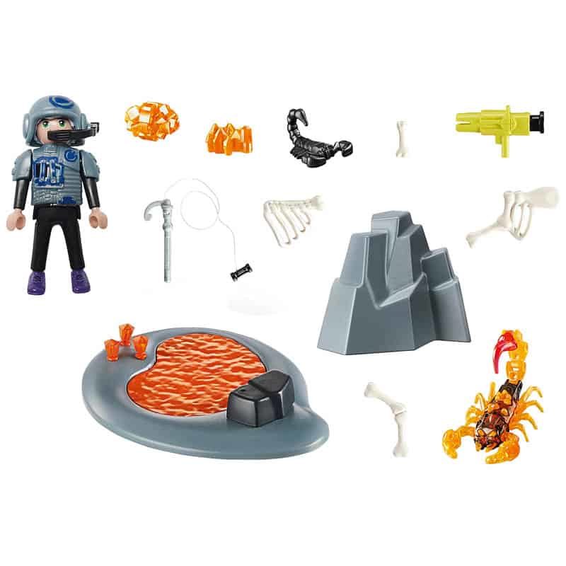 Playmobil® Dino Rise: Starterpack gevecht tegen de vuurschorpioen (70909) - Afbeelding 3