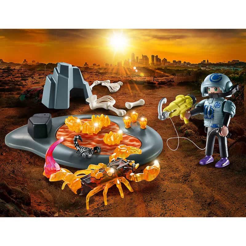 Playmobil® Dino Rise: Starterpack gevecht tegen de vuurschorpioen (70909) - Afbeelding 2