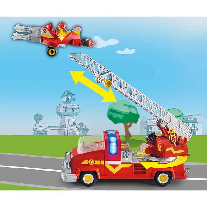 Playmobil Duck on Call: Brandweerwagen (70911) - Afbeelding 3