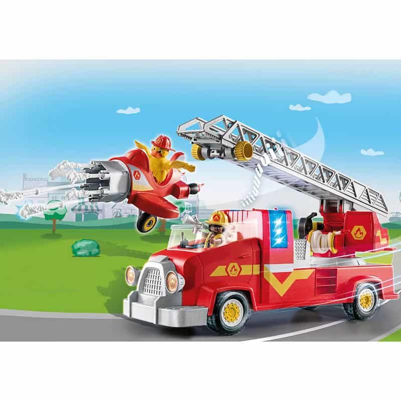 Playmobil Duck on Call: Brandweerwagen (70911) - Afbeelding 2