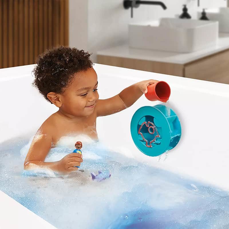 Playmobil 1.2.3 Aqua: Waterwervelrad met babyhaai (70636) - Afbeelding 3