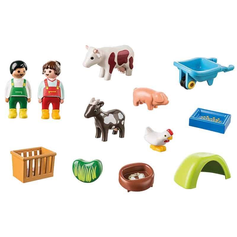 Playmobil 1.2.3: Plezier op de boerderij - Afbeelding 3