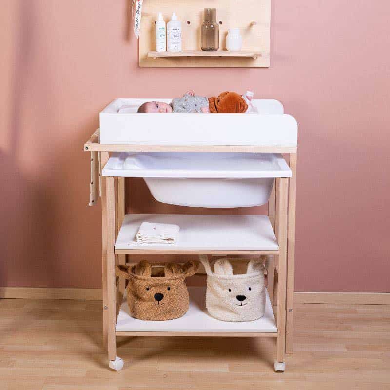 Wastafel Childhome wit/nat.(2dozen) - Afbeelding 4