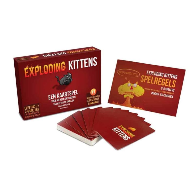 Exploding Kittens basisspel - Afbeelding 2