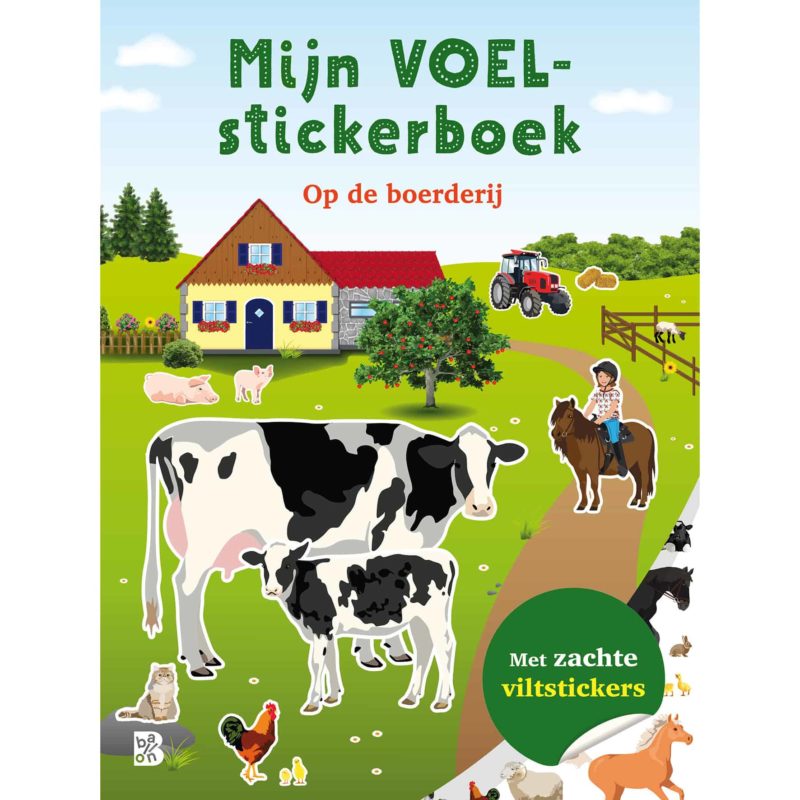 DB Voelstickerboek: Op de boerderij