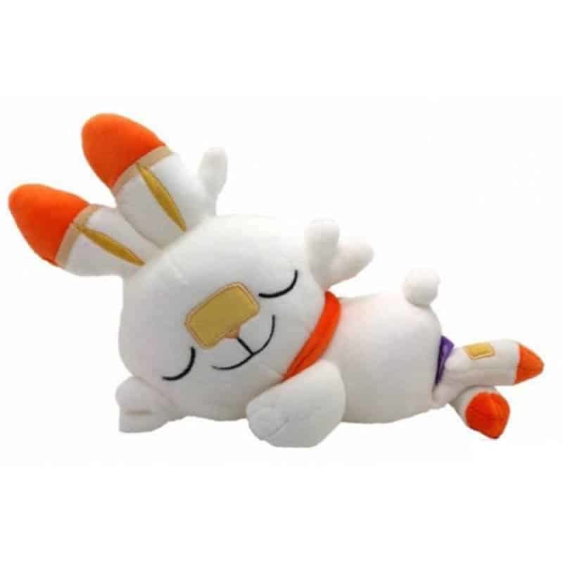 Pokémon 18" Plush Scorbunny sleeping
