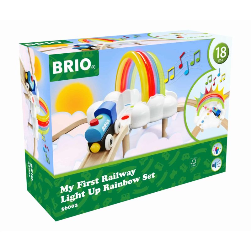 Brio My first railway regenboog