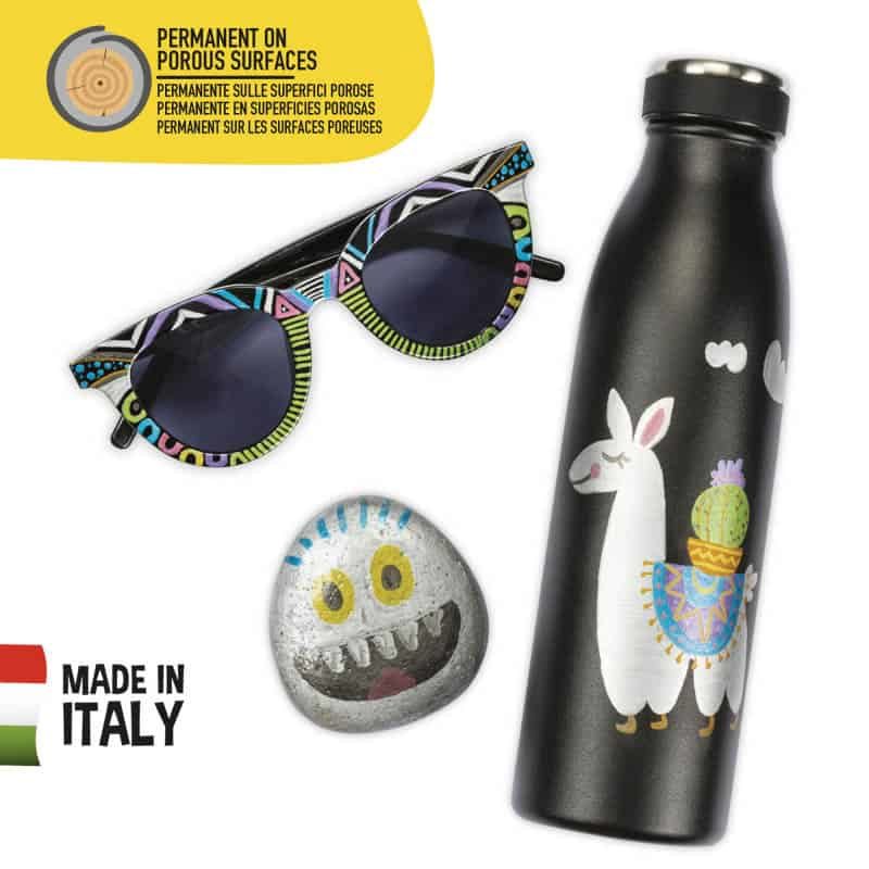 Carioca Maxi Markers (6 stuks) Metallic - Afbeelding 2