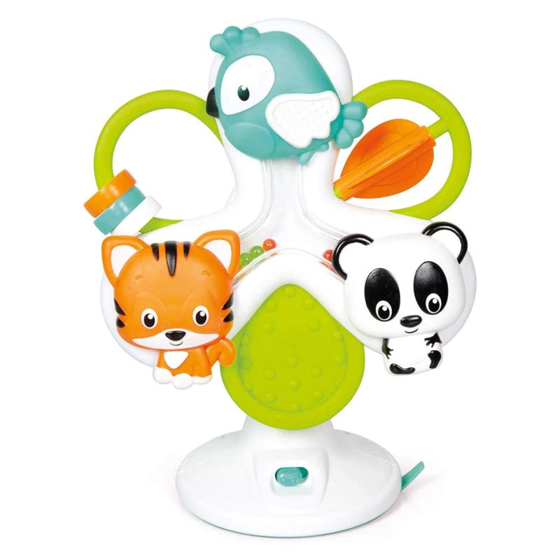 Baby Clementoni Ring en Ring Dieren voor hoge stoel