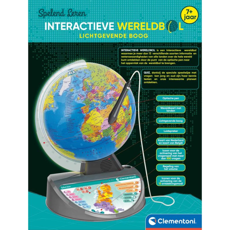 Clementoni Interactieve Wereldbol