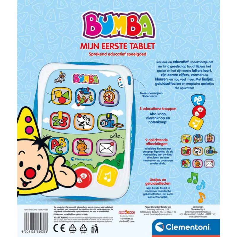 Baby Clementoni Bumba ABC Pad - Afbeelding 2