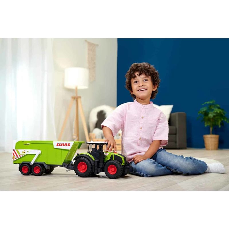 Dickie CLAAS Tractor + Trailer met dumpfunctie - Afbeelding 5