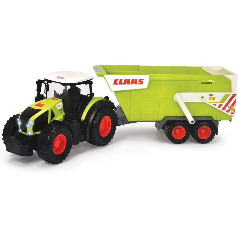 Dickie CLAAS Tractor + Trailer met dumpfunctie - Afbeelding 3