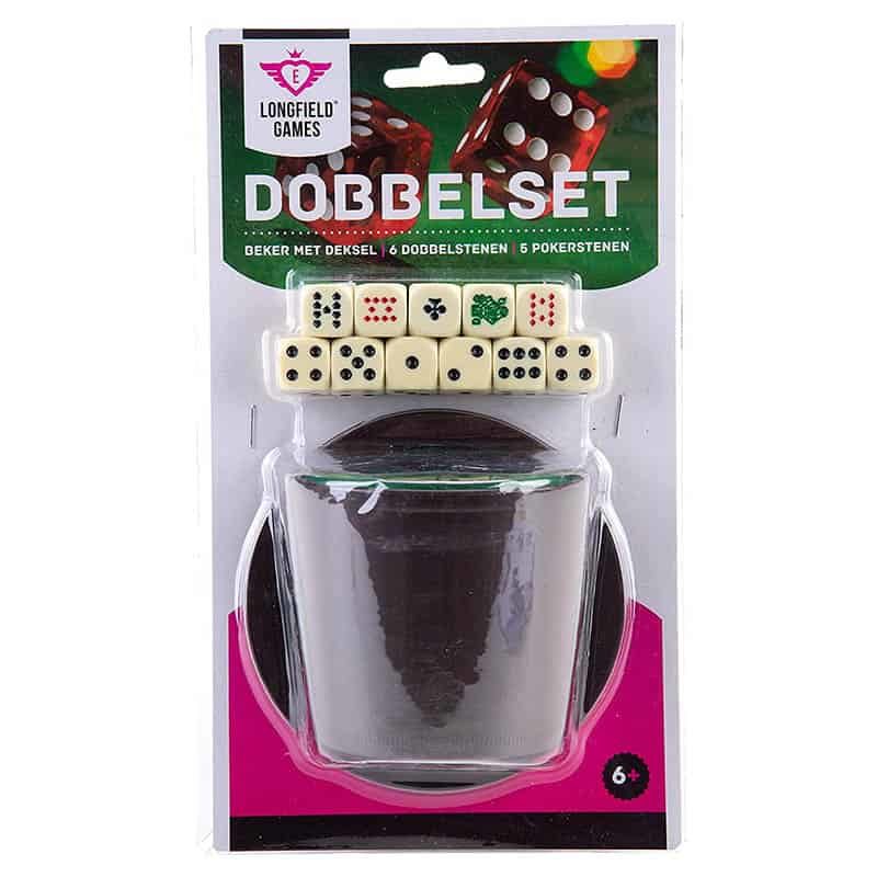 Pokerbeker met deksel+dobbelst - Afbeelding 4