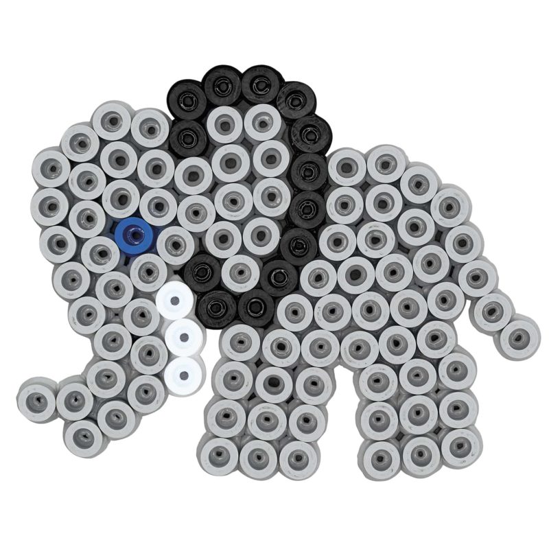 Hama Maxi parels 600 st. + 2 pinborden - Afbeelding 3