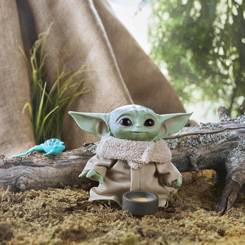 MB Star Wars The Child talking plush toy - Afbeelding 4