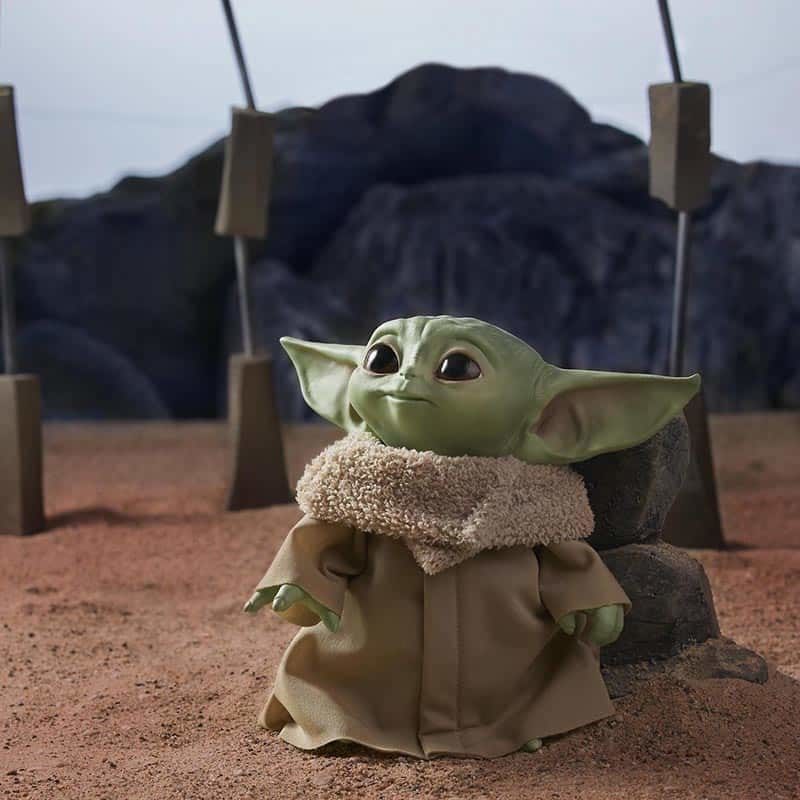 MB Star Wars The Child talking plush toy - Afbeelding 5