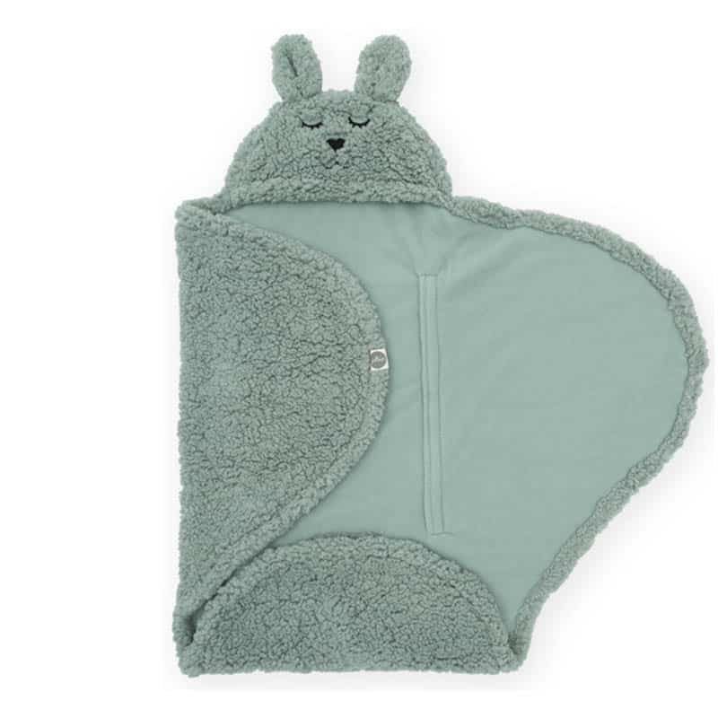Wikkeldeken bunny groen - Afbeelding 2