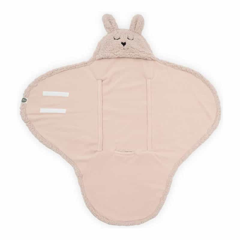 Wikkeldeken bunny pink - Afbeelding 2
