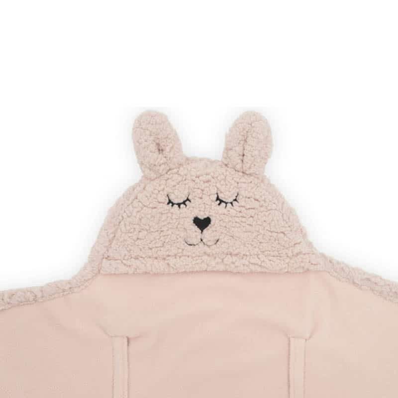 Wikkeldeken bunny pink - Afbeelding 4