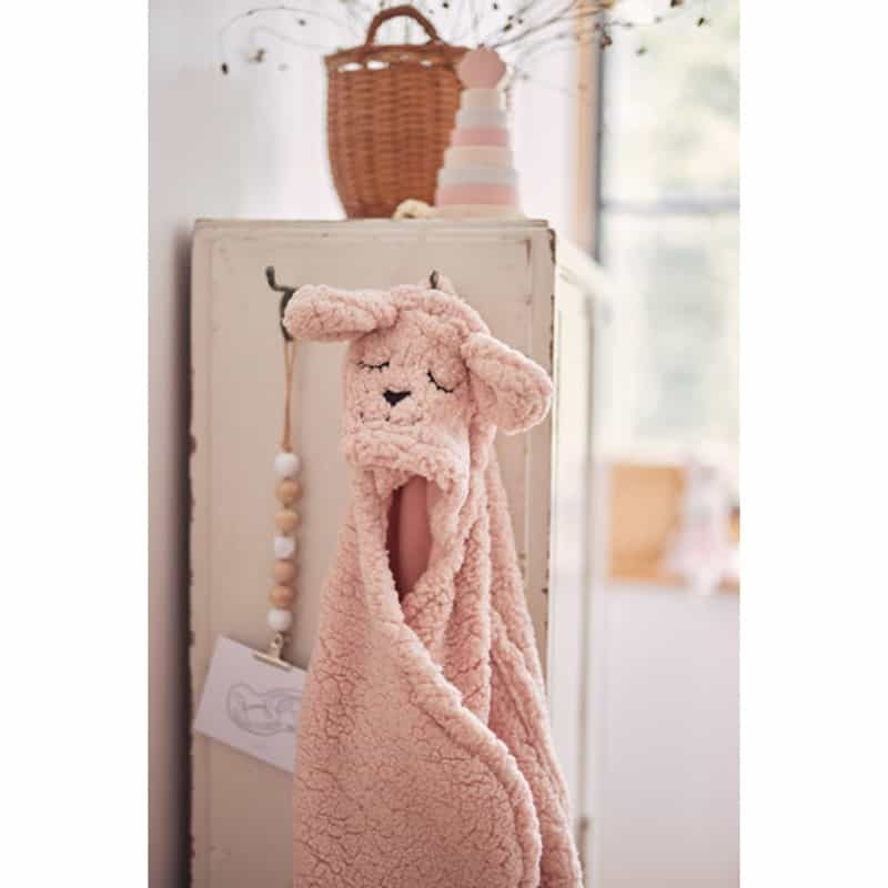 Wikkeldeken bunny pink