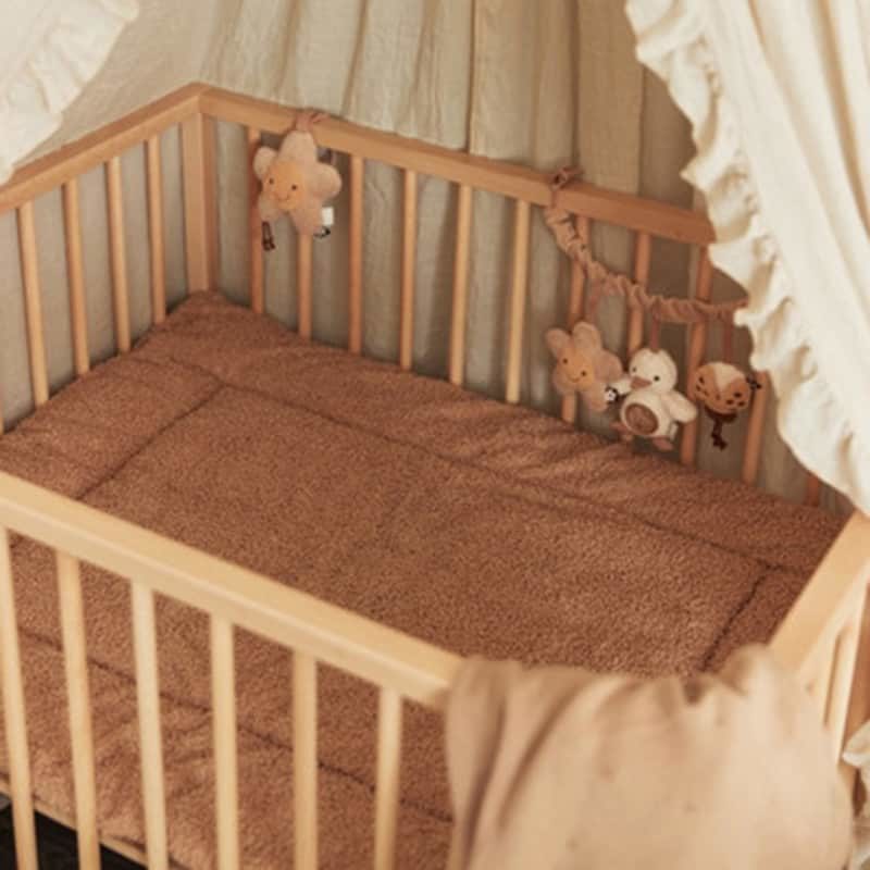 Boxkleed Boucle Biscuit - Afbeelding 3