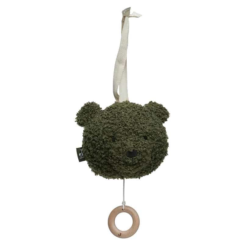 Muziekhanger Teddy Bear Leaf Green
