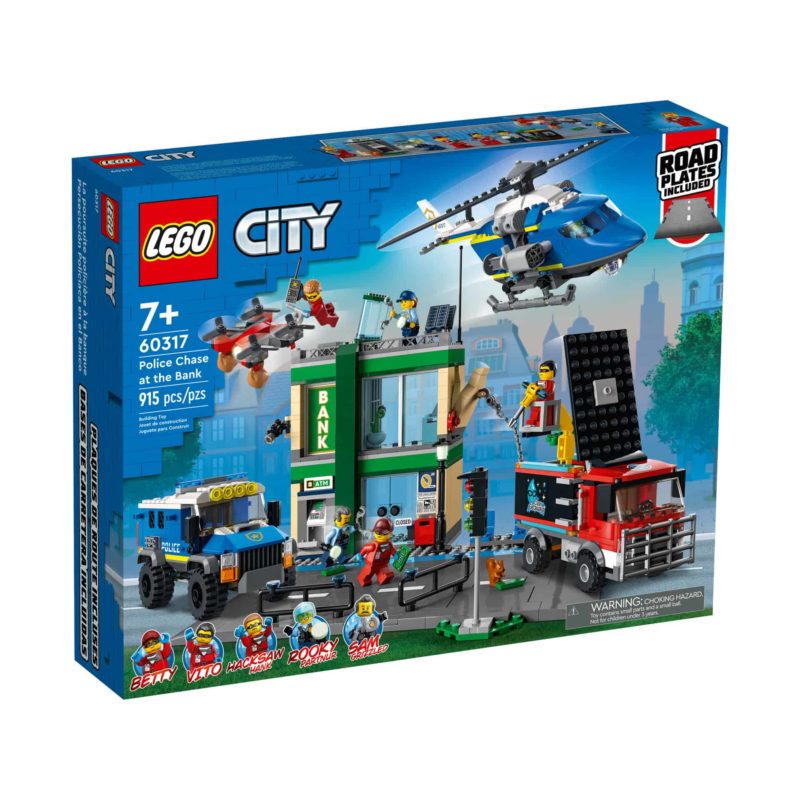 Lego CITY Politieachtervolging Bank