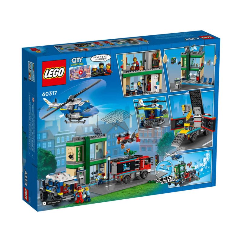 Lego CITY Politieachtervolging Bank - Afbeelding 4