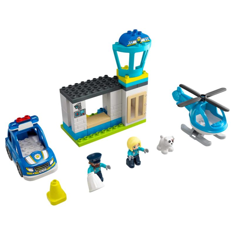 Lego Duplo Politiebureau / Helikopter V29 - Afbeelding 4