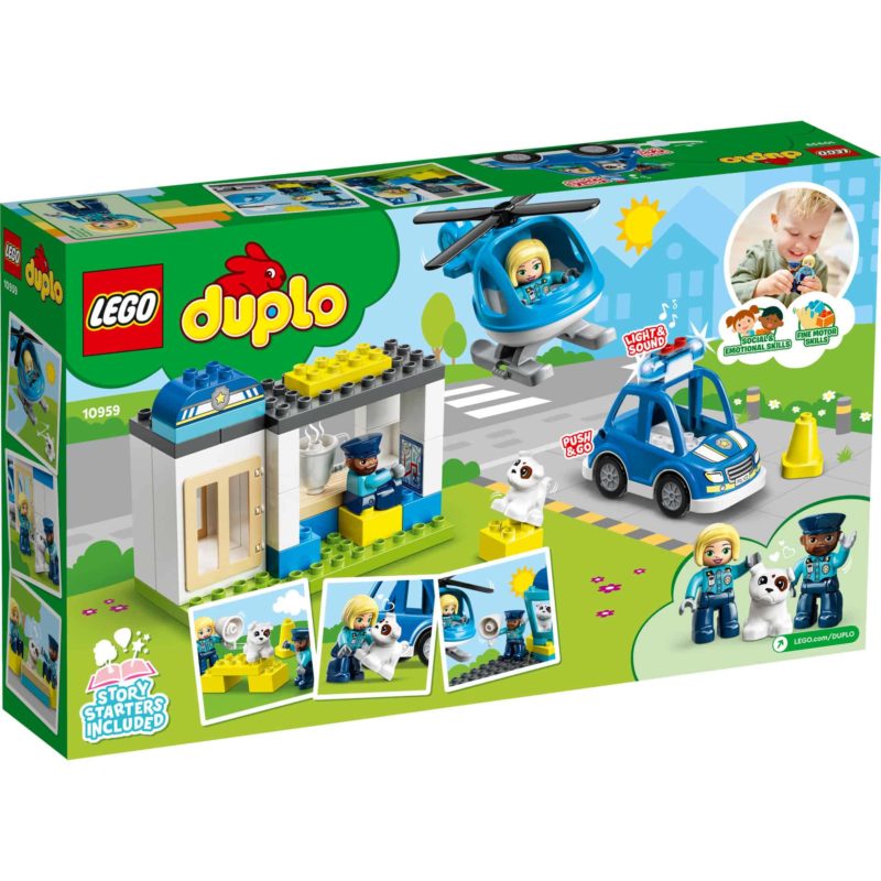 Lego Duplo Politiebureau / Helikopter V29 - Afbeelding 3
