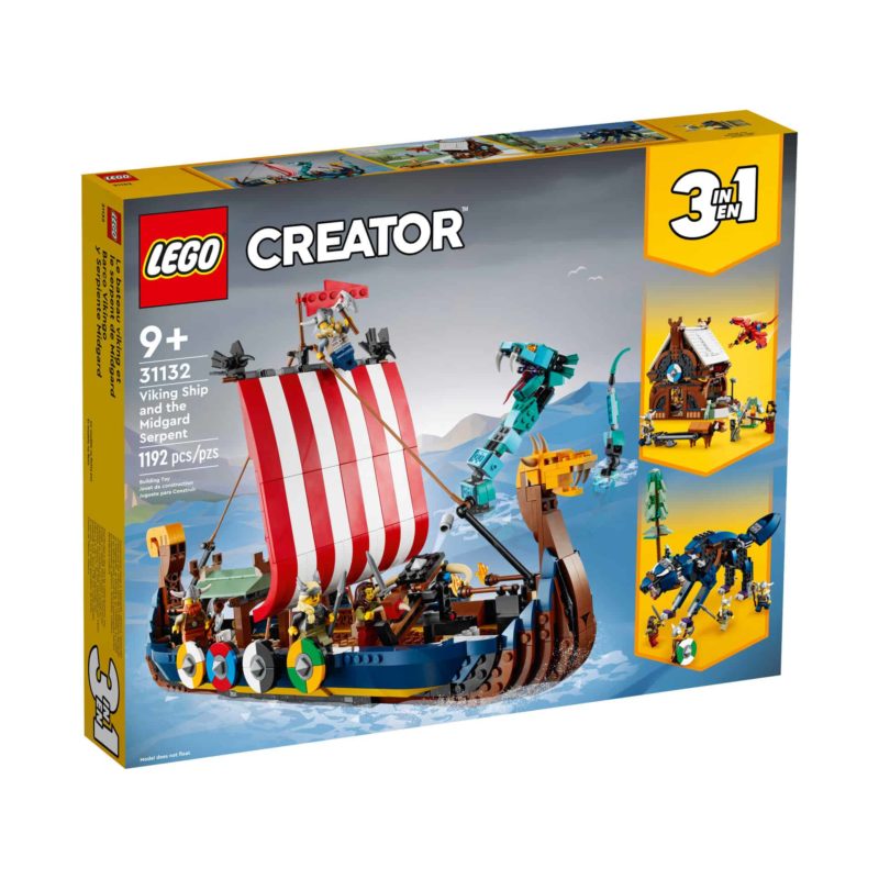 Lego Vikingschip/Midgaardslang