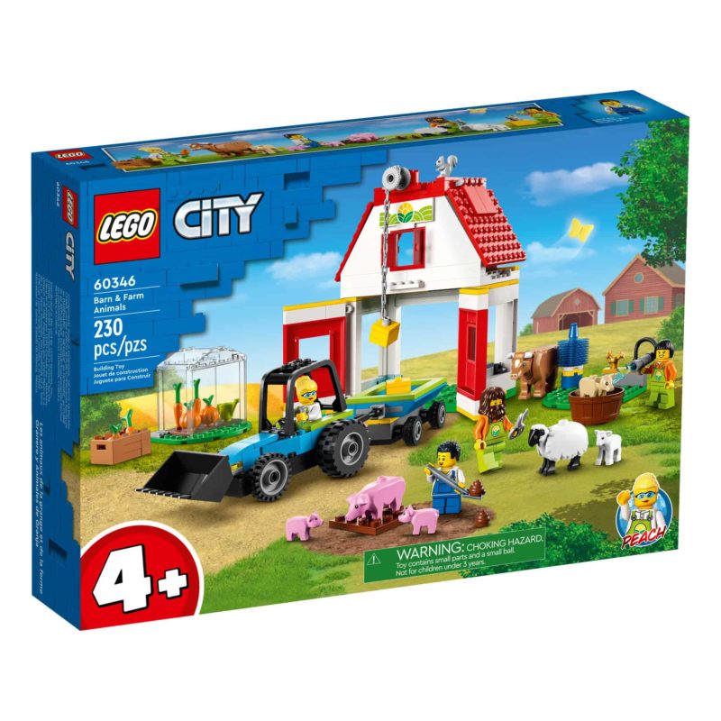 Lego City Farm Schuur met dieren