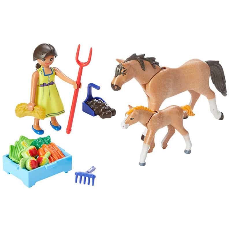 Playmobil® Spirit: Pru met paard en veulen (70122) - Afbeelding 2
