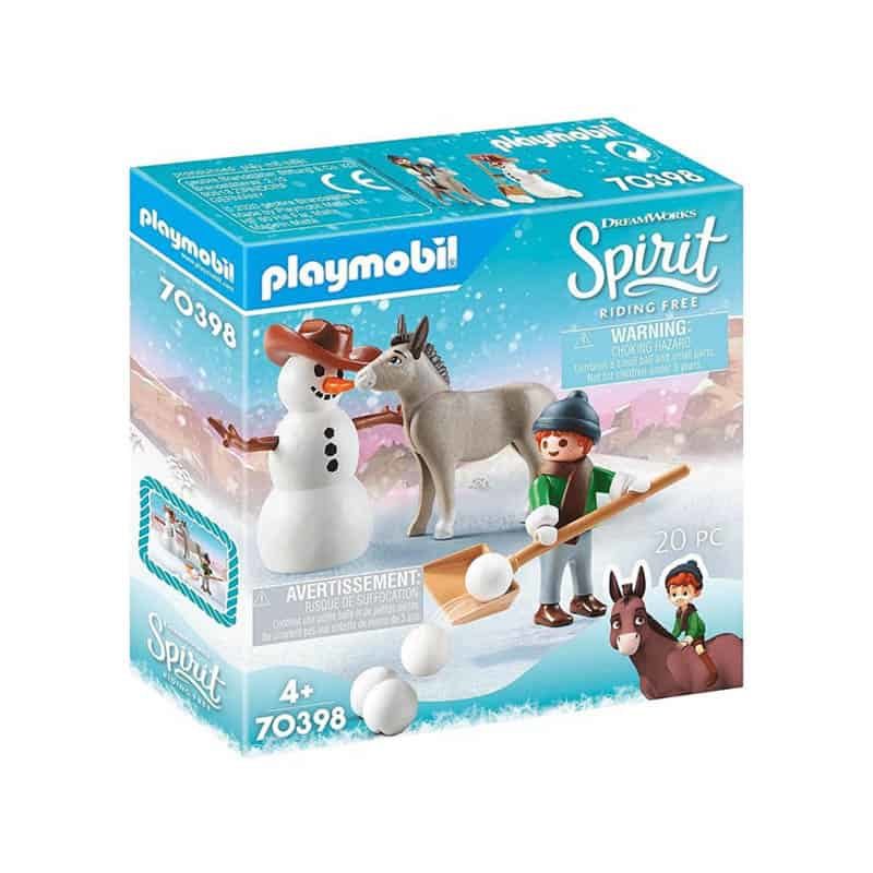 Playmobil® Spirit: Sneeuwpret met Snips & Meneer Carrots (70398)