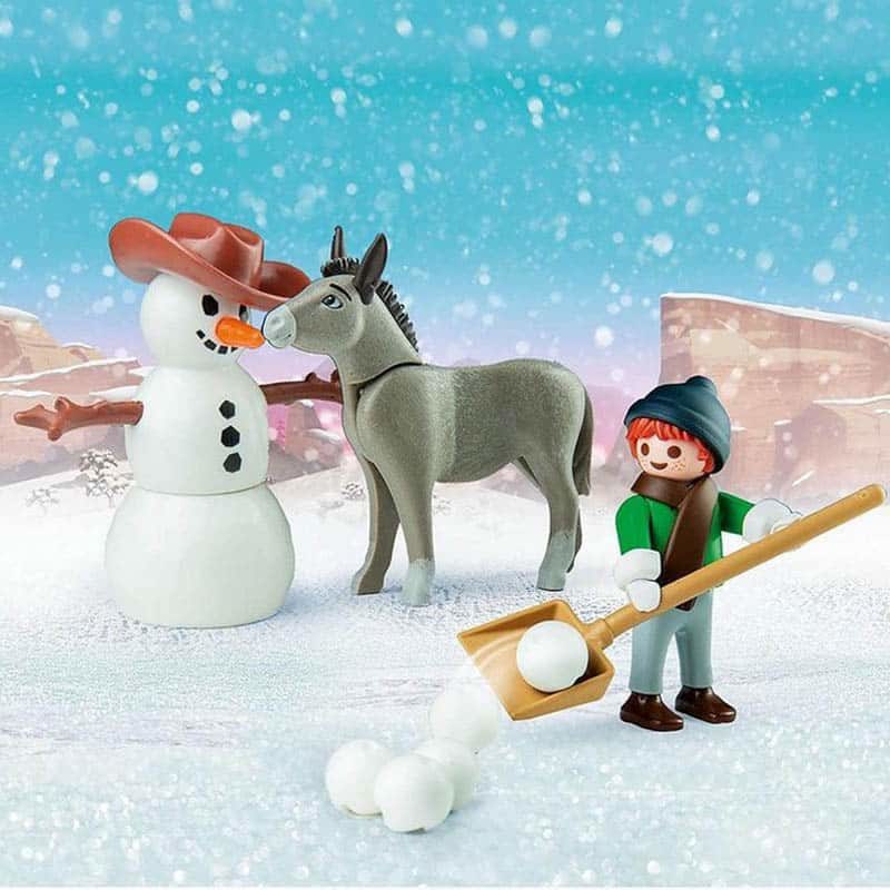 Playmobil® Spirit: Sneeuwpret met Snips & Meneer Carrots (70398) - Afbeelding 3