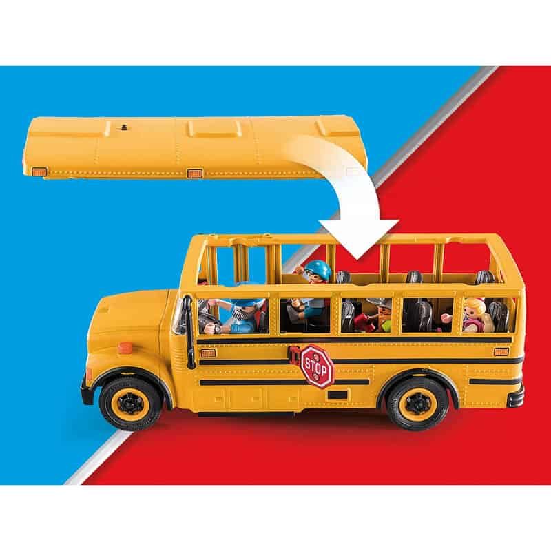 Playmobil City Life: Amerikaanse schoolbus (71094) - Afbeelding 8