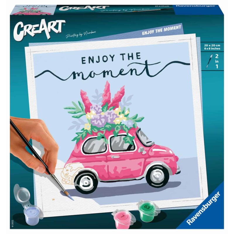 RB Schilderen op nr: Enjoy the moment - Afbeelding 2