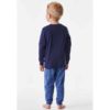 Kinder pyjama lang - 803 donker blauw - Afbeelding 3