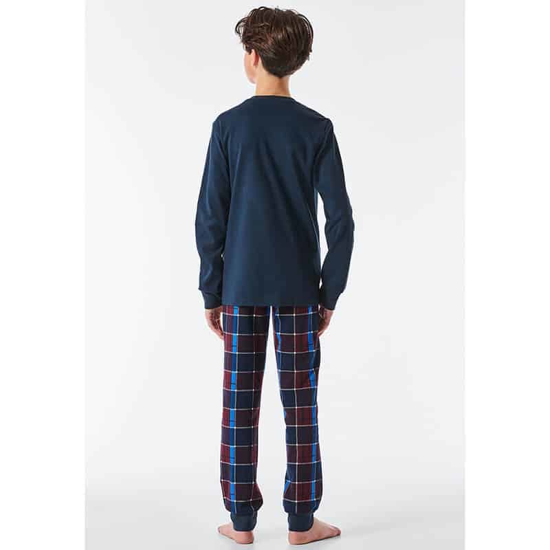 Jongens pyjama lang - 203 antraciet - Afbeelding 3