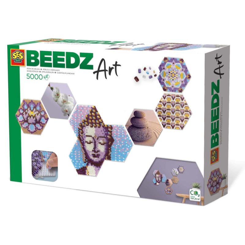 SES Beedz Art Hex Tiles Zen