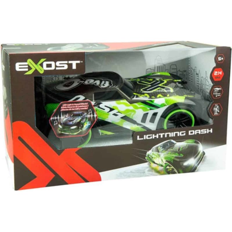 Exost 1:14 R/C Lighting Dash streetcar groen - Afbeelding 2