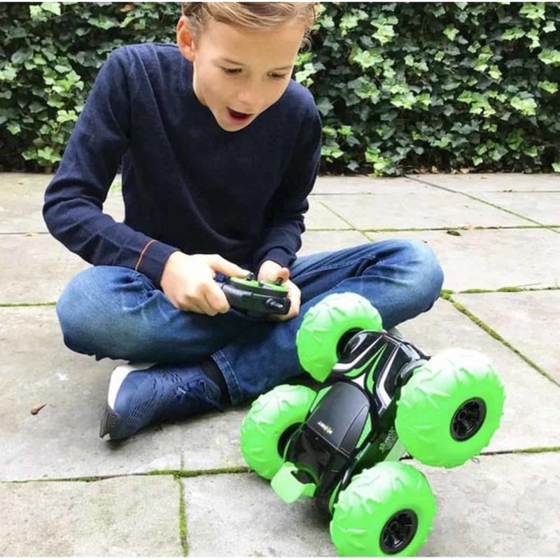 Exost 1:10 R/C 360° Tornado stuntauto groen - Afbeelding 4