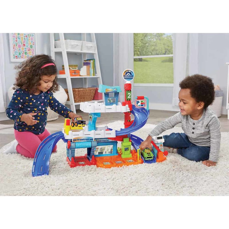 Vtech Toet Toet Auto's Garage+Ryan raceauto - Afbeelding 2