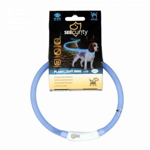 Laroy Ring Flash licht USB 70cm blauw