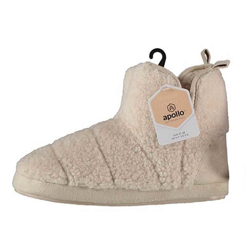 Dames Pantoffel Teddy Multi Beige - Afbeelding 2